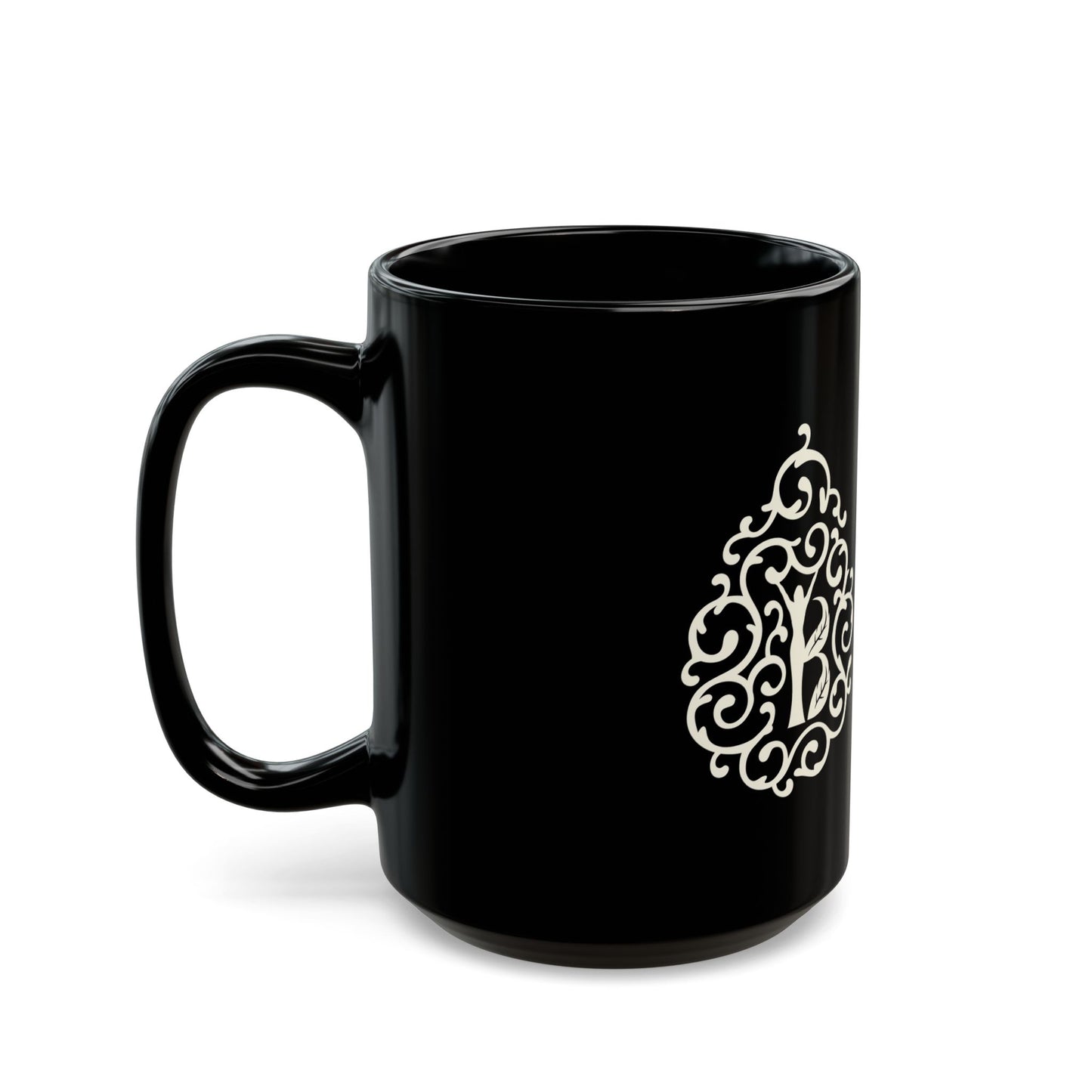 Java Mug - Black w/ White Logo (11oz, 15oz)