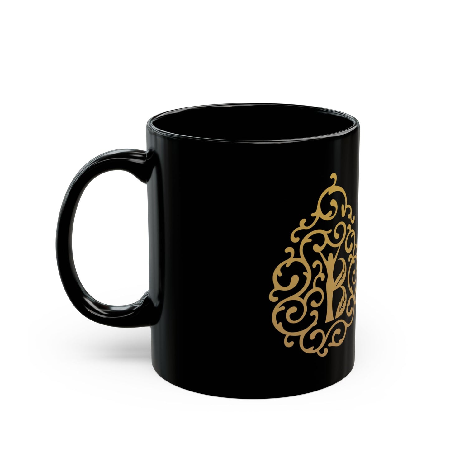 Java Mug, Black w/ Gold Logo (11oz, 15oz)